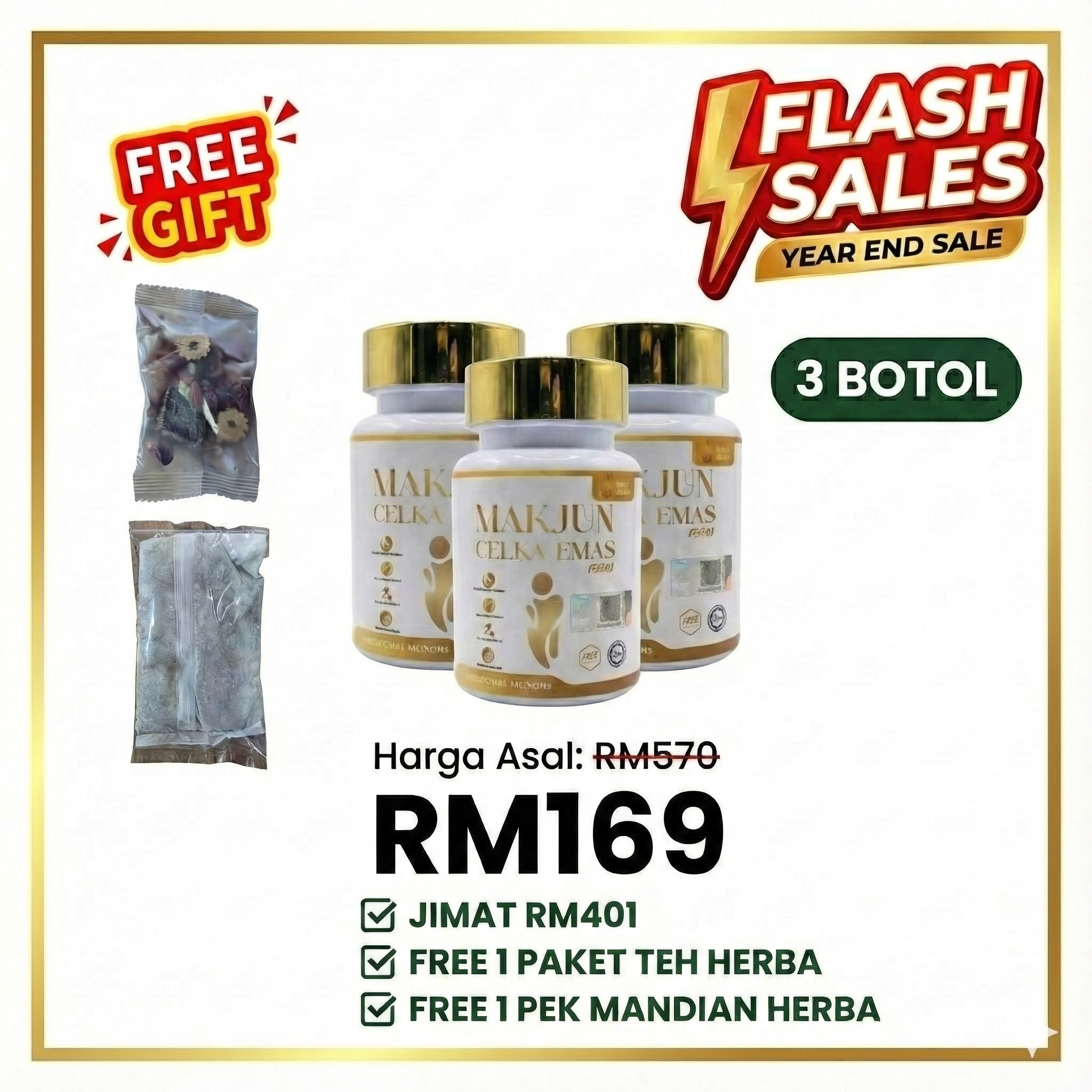 Pakej 1 Botol Women Pro