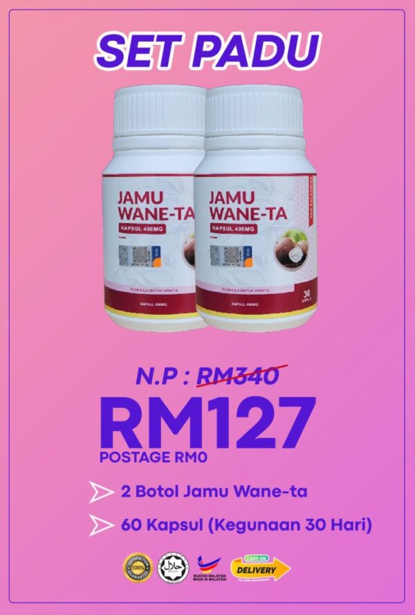2 Botol Jamu Wane-ta