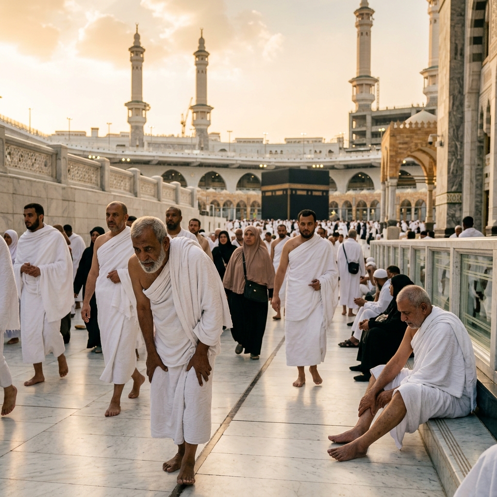 Jemaah Haji di Makkah